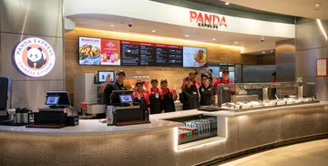 Panda Express restaurant at SFO