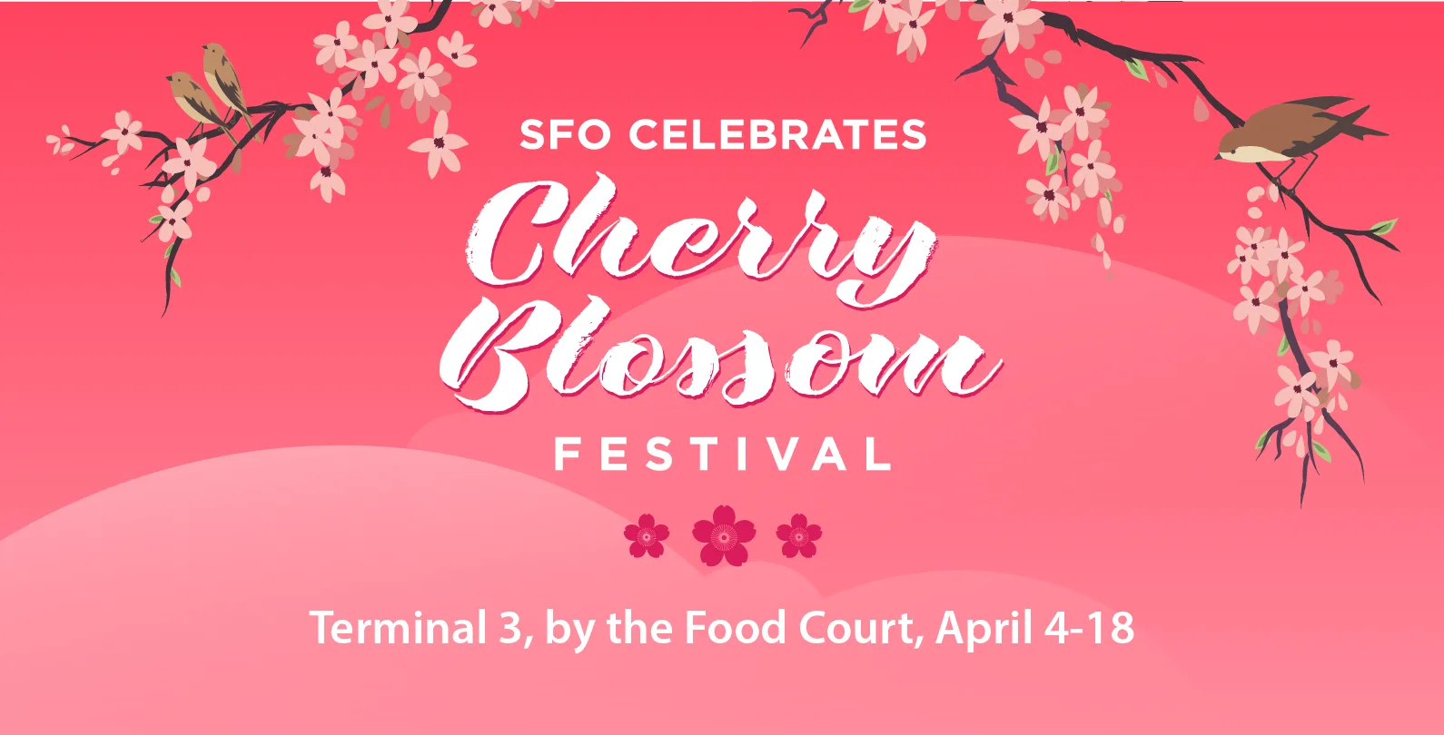 cherry blossom graphic